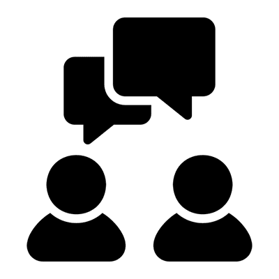 Black and white silhouette of a wizard.